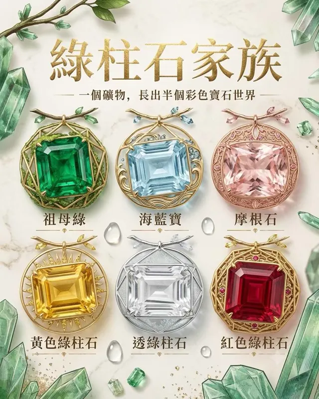 綠柱石家族寶石科普